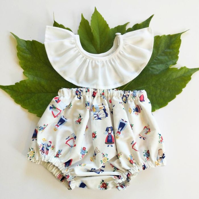 Coffret Bébé Unisexe (+6 mois) - Blanc Printanier