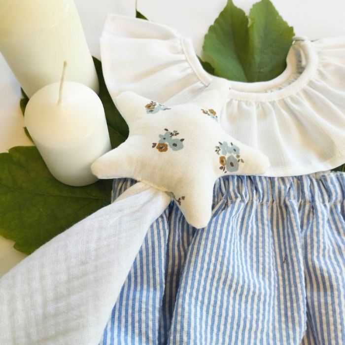 Coffret Bébé Garçon (+6 mois) - Bleu & Blanc
